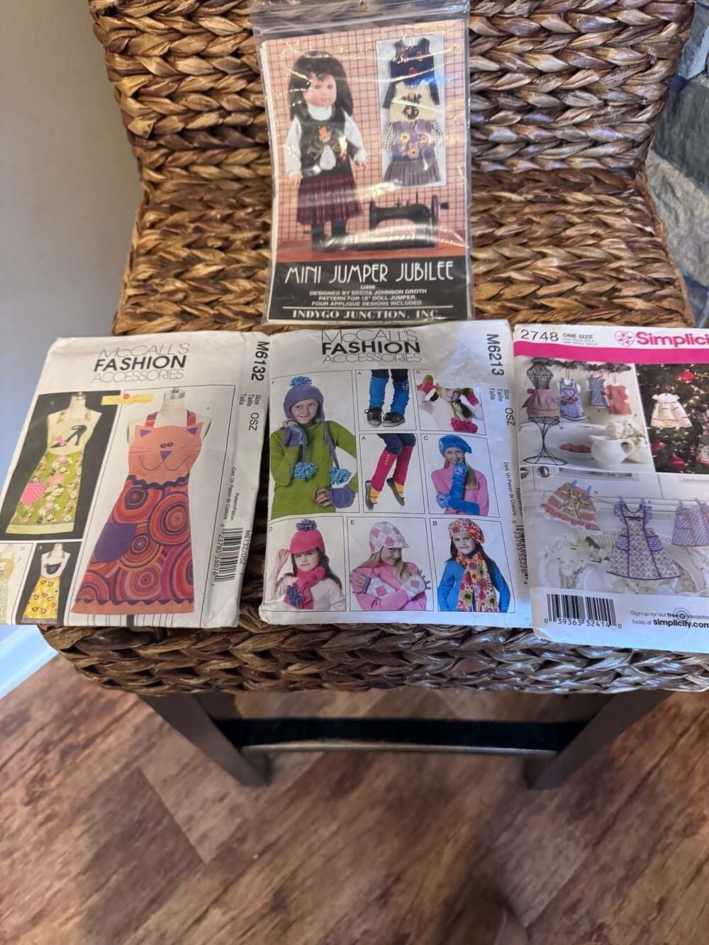 DYI, Craftcore Lot of 4 Sewing Patterns Simplicity McCalls Indygo Junction